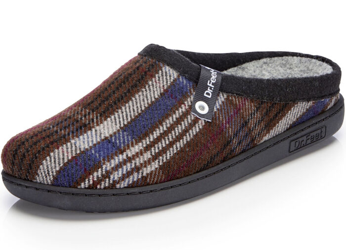 Vilten pantoffels BRUIN