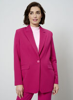 Blazer met 1-knoopssluiting 