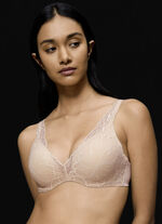 Triumph Body Make-Up Illusion kanten bh met flexibele, comfortabele beugels PUDER