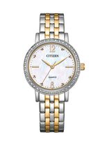 Citizen quartz dameshorloge met parelmoer inleg 