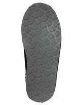 ELENA EDEN, warme damesklompen, met lamsvacht ZWART