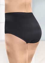 brio lingerie vijf-pack slips met elastische boorden 3X ROT, 2X SCHWARZ