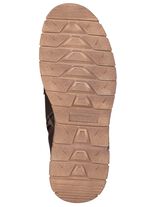 Waldl&auml;ufer, gevoerde herenlaarzen, winterschoenen, breedte H, met lamsvacht MOKKA