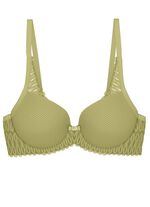 Triumph Aura Spotlight beugelbeha met elastische kant PISTAZIE