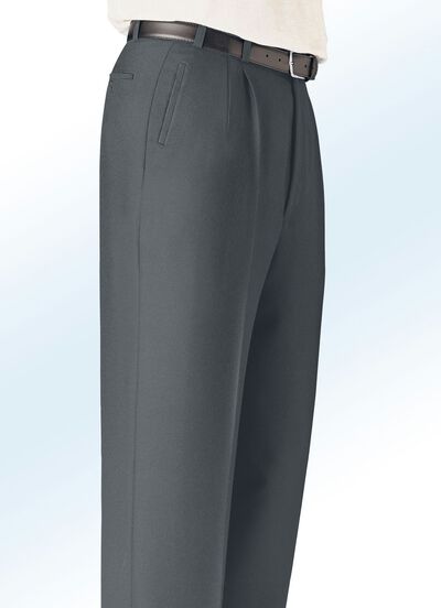 Broek "Klaus Models" met paspelzakken aan de zijkant in 5 kleuren 