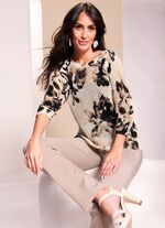 Trui met strassversiering 