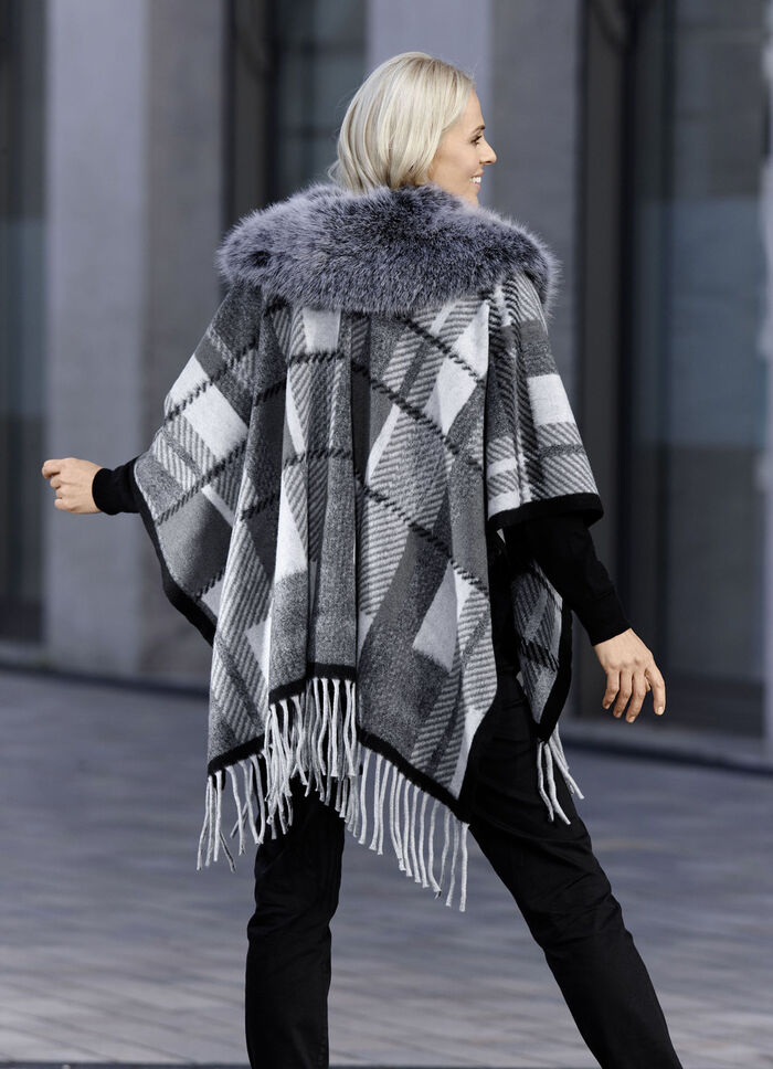 Poncho in één maat 