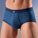 Set van vier fijngeribde slips 