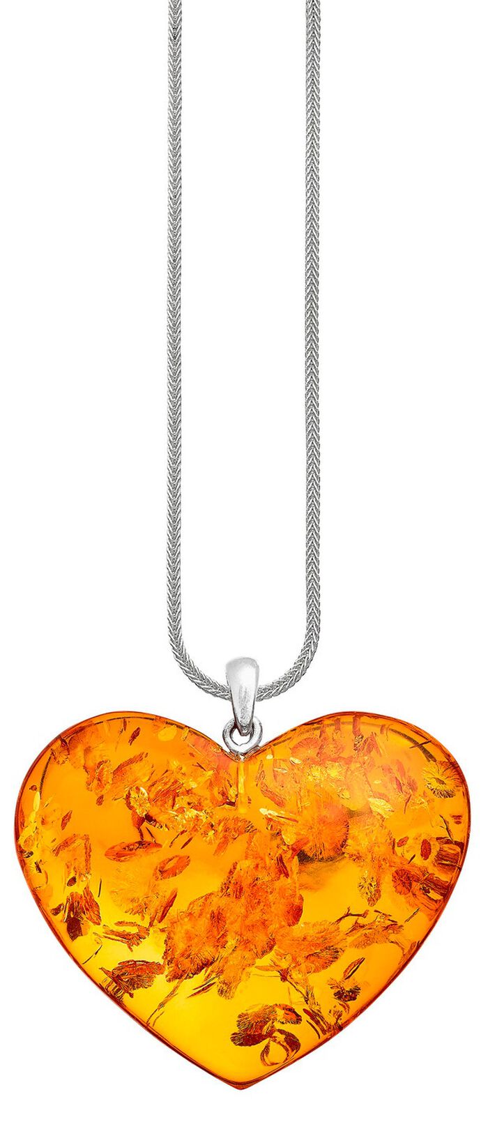 Grote harthanger met echt barnsteen 