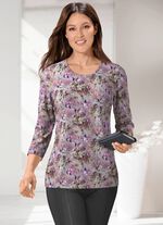 Shirt met all-over print 