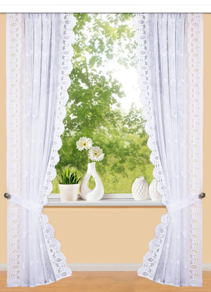 Mooie sluiergordijnen-set 