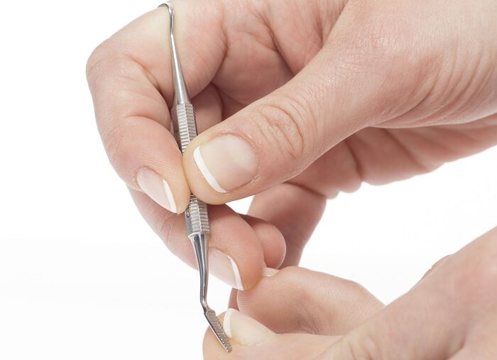 Hoekvijl van Canal van roestvrij staal 