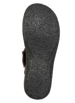 ELENA EDEN, klassieke damesklompen, breedte G, met pluche 