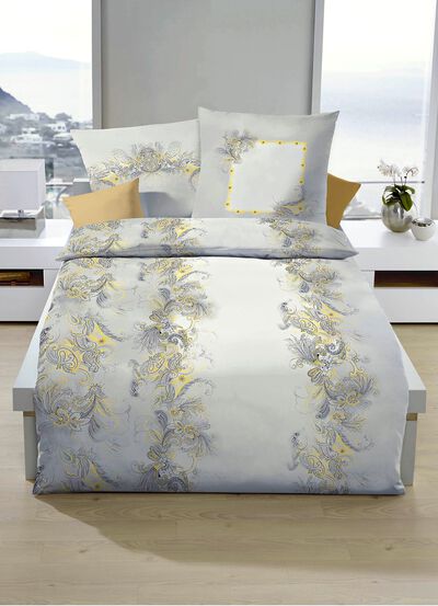 Gemakkelijk te strijken beddengoedset met ritssluiting 