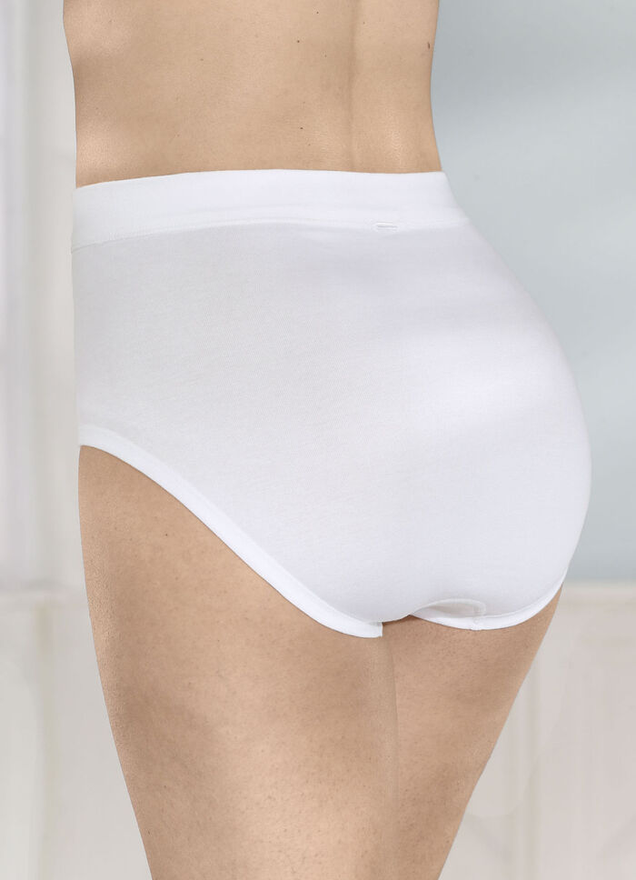 Drie-pack Nina von C. slips met zachte elastische tailleband 