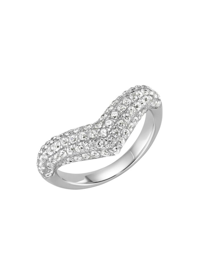 damesring met zirkonia 