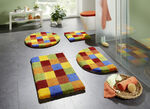 Badkamerset met kleurrijk design van Grund 