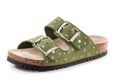 Muiltjes van ELENA EDEN met trendy klinknagels 