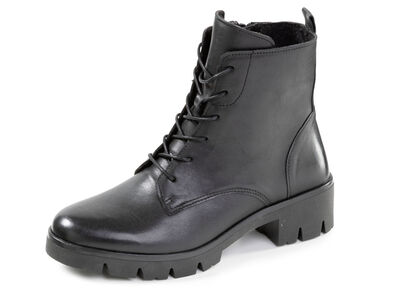 ELENA EDEN, comfortabele dames enkellaarsjes, winterschoenen, breedte H, met uitneembaar voetbed 