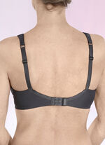 Naturana bh met verstevigde rug ZWART