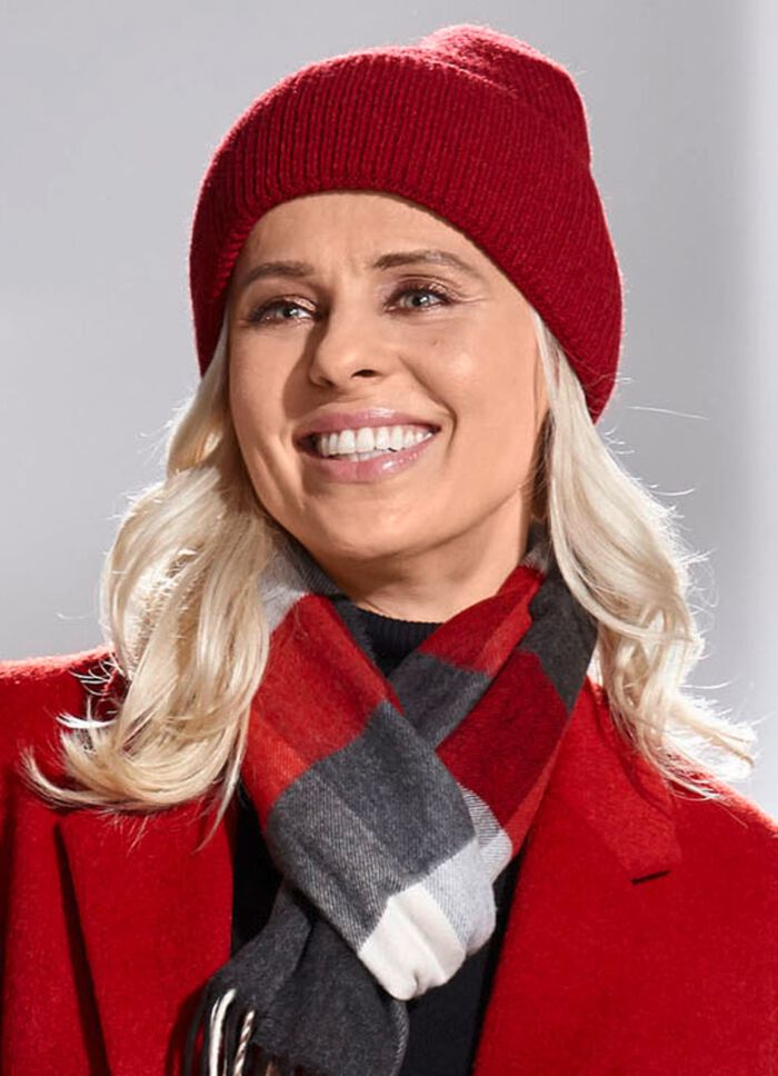 Trendy dameshoed met brede manchet BORDEAUX