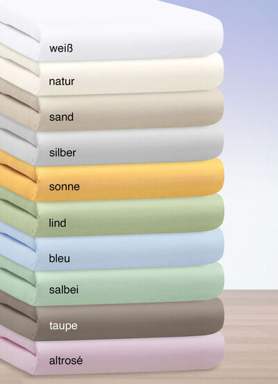Hoogwaardige elastische Mako fijne jersey hoeslakens 