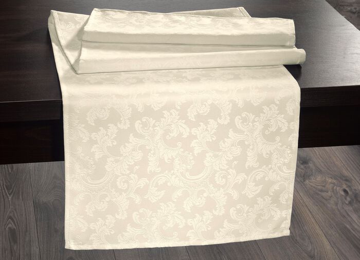 Strijkvrij tafelkleed met vlekwerende afwerking CHAMPAGNE