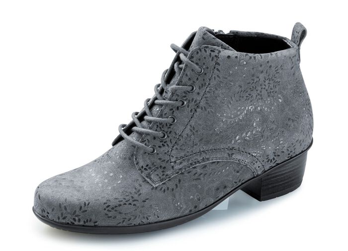 Waldl&auml;ufer veterlaarzen met bloemenreli&euml;f 