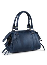 Collezione Alessandro tas met speelse versieringen DONKERBLAUW