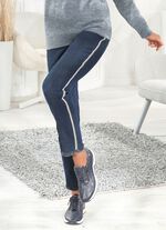 Elegante jeans met strass steentjes 