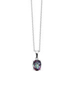 Hanger met mystieke vuurtopaas 