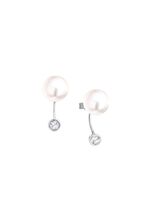 Klassieke oorbellen met zoetwaterparels 