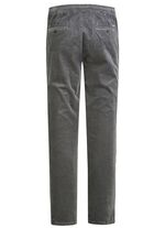 Corduroy broek met elastische tailleband in 3 kleuren GRIJS