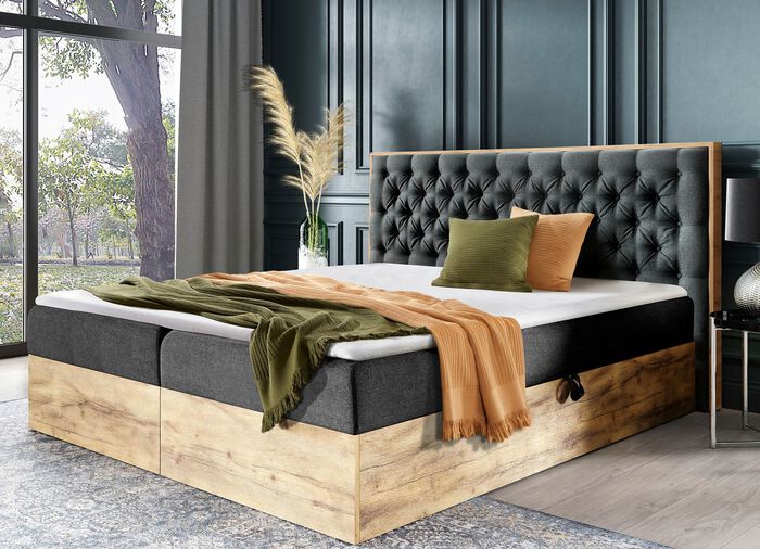 Deken en kussensloop in een leuke gebreide look 