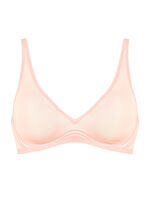 Naturana bh met uitneembare pads ZACHTE ABRIKOOS