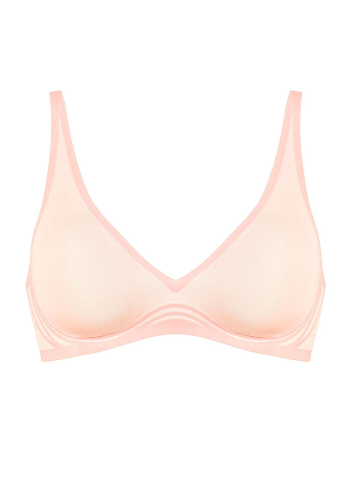 Naturana bh met uitneembare pads ZACHTE ABRIKOOS