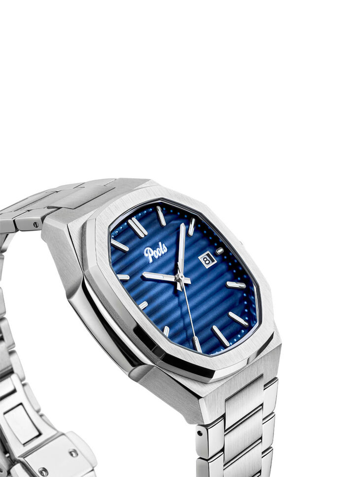 Quartz herenhorloge van roestvrij staal 