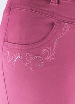 Broek met glinsterende steentjes 
