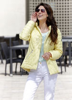 Jas met afneembare capuchon VANILLE