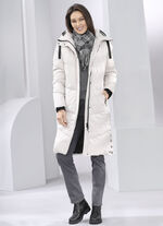 Jas met vaste capuchon BEIGE