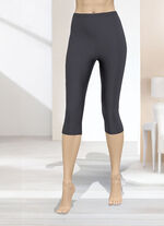 Capri-leggings in pull-on-stijl ANTHRAZIT