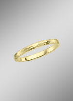 Trouwring in gehamerd design 