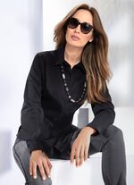 Blouse met overhemdkraag 