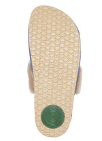 Mubb, warme damespantoffels, breedte H, met lamsvacht JEANS