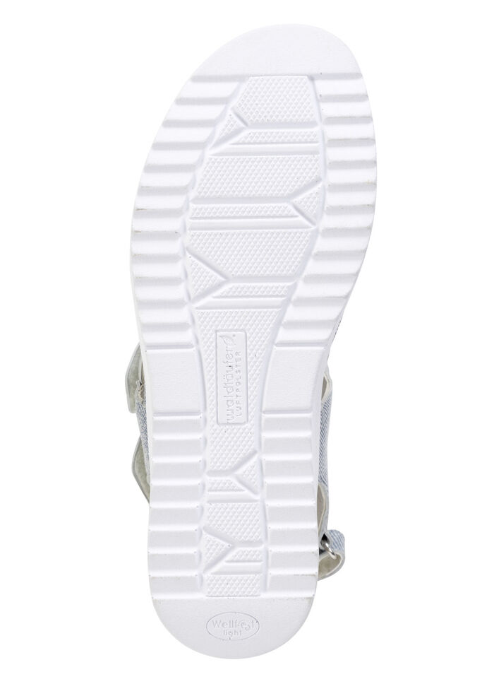 Ranger-sandaal met effectief reliëf DENIM