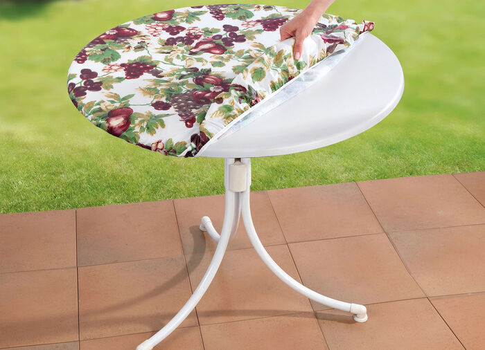 Opgerekt tafelkleed van 100% PVC 