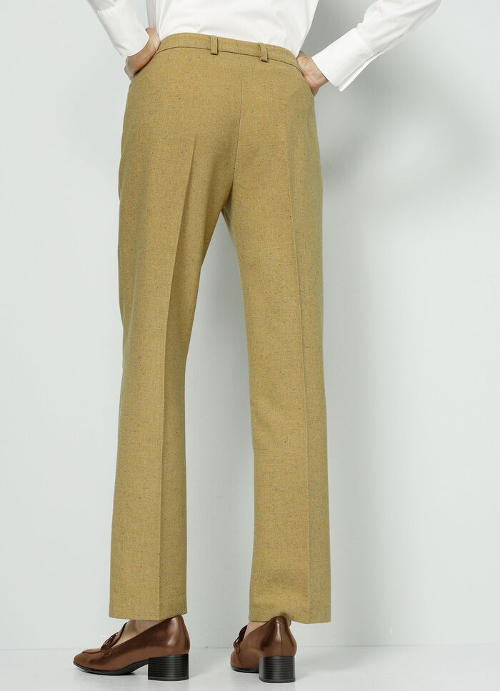 Broek in mosterdgeel 