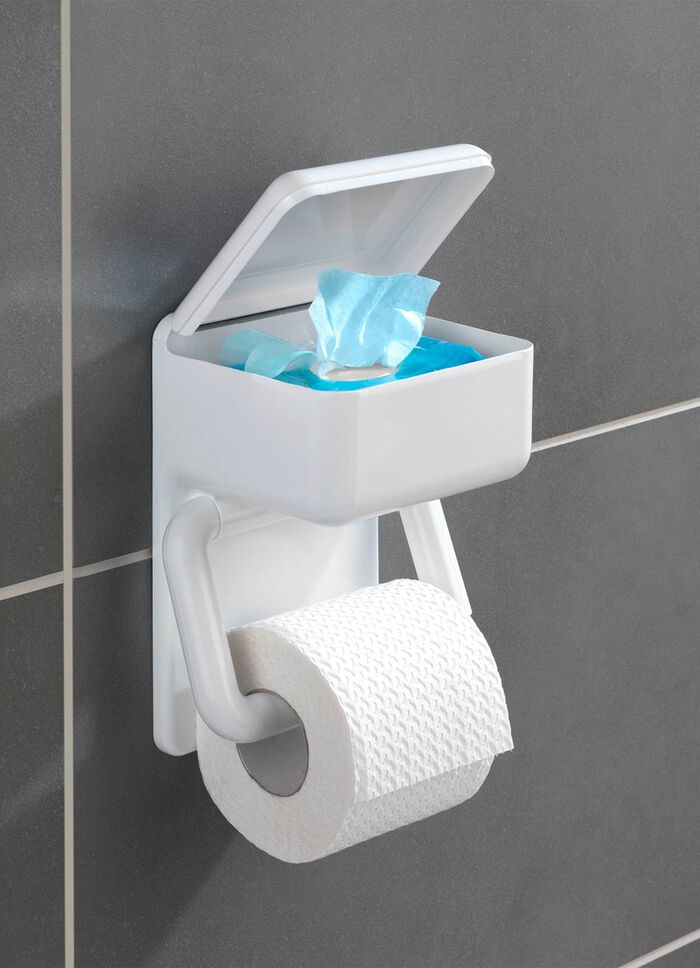 Wc-rolhouder 2-in-1 