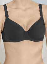 LingaDore beugelbeha met ademende spacercups SCHWARZ