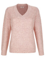 Pullover met effectgaren 